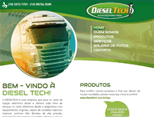 Tablet Screenshot of dieseltech.com.br